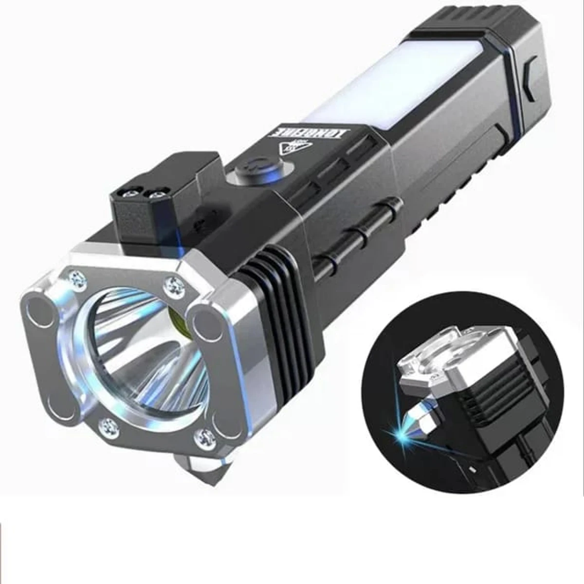 5/1 RECHARGEABLE TORCH LIGHT WITH POWER BANK - Image 4