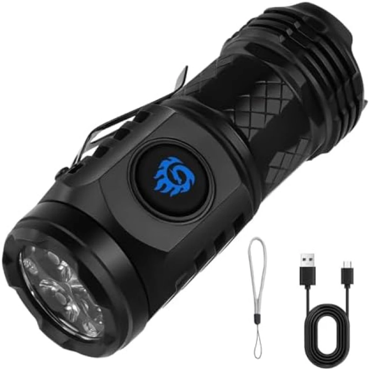 Mini Flashlight L-60 (Rechargeable )