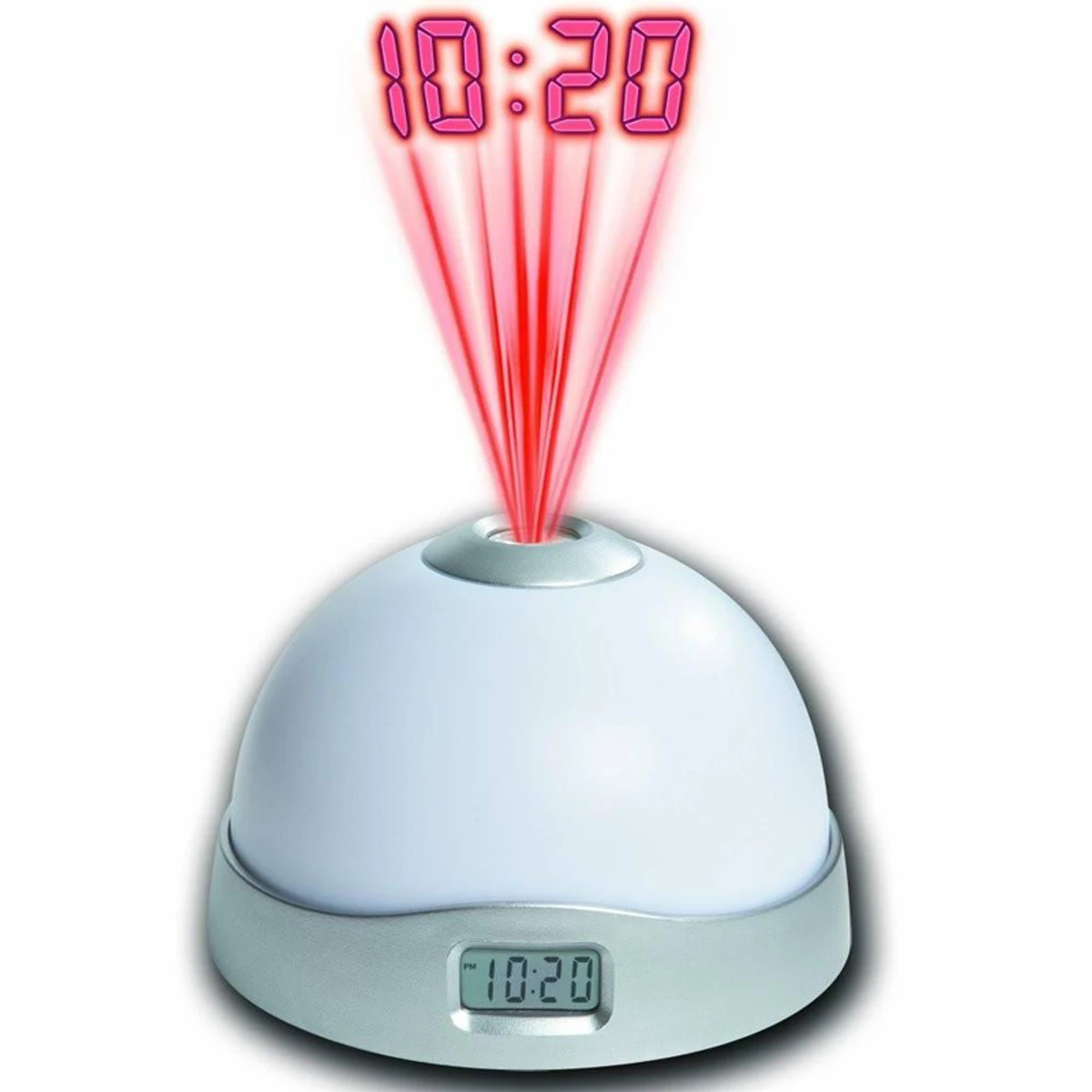 Colorful Projection Clock Star Sky Night Light