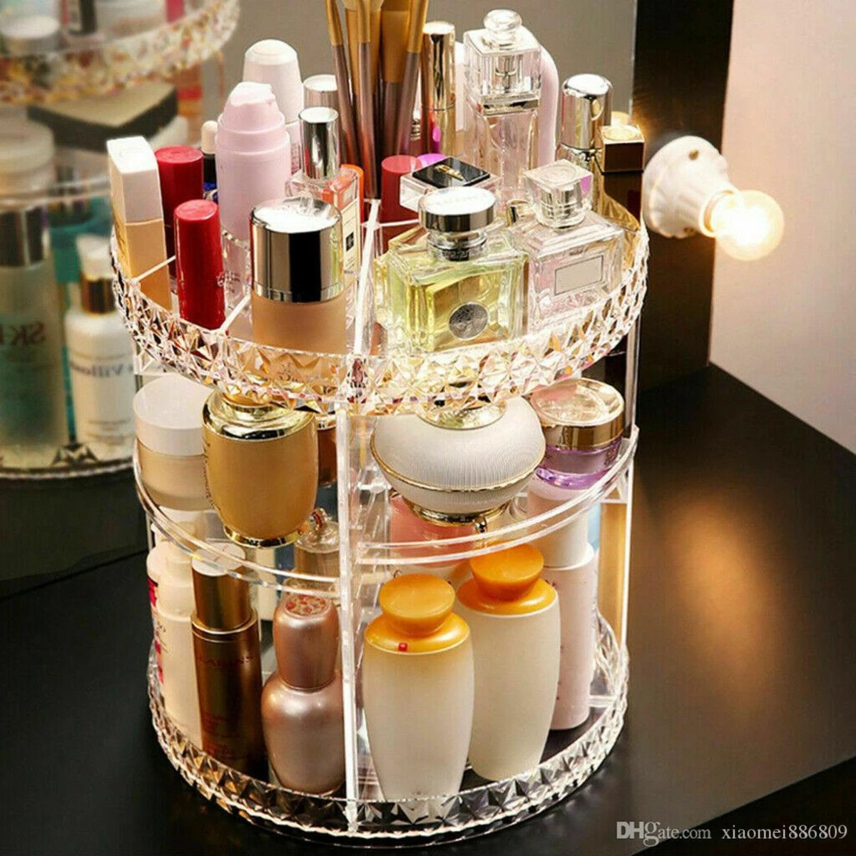 Cosmetics Makeup Organizer 3D Rotating 360 - Image 3