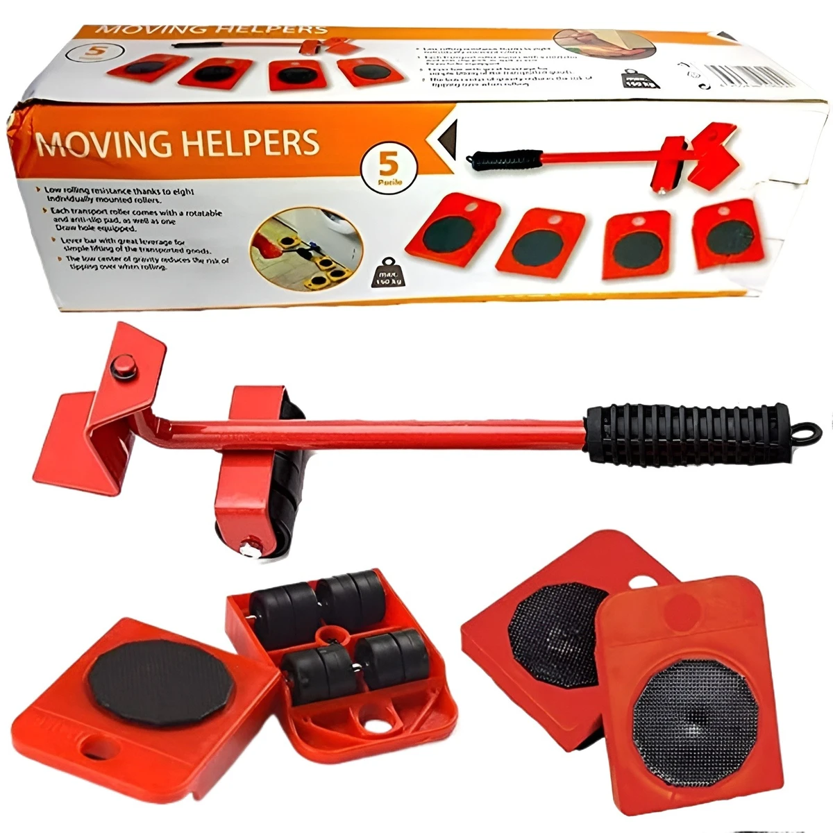 Furniture Easy Moving Tool Set Heavy Furniture Moving & Lifting System - Image 6