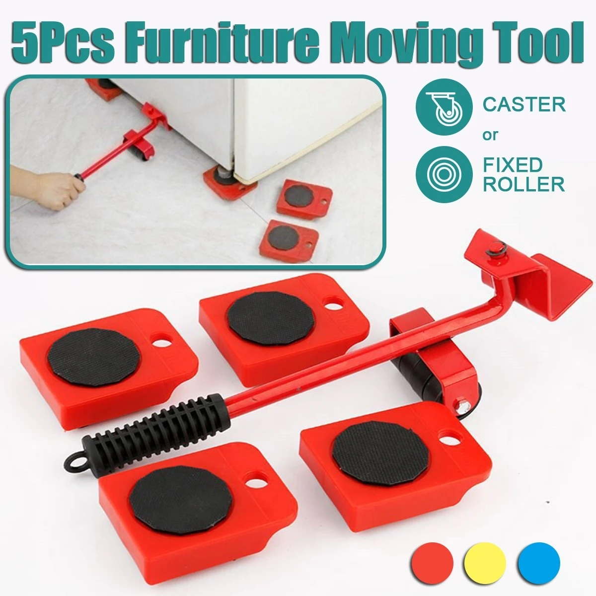 Furniture Easy Moving Tool Set Heavy Furniture Moving & Lifting System