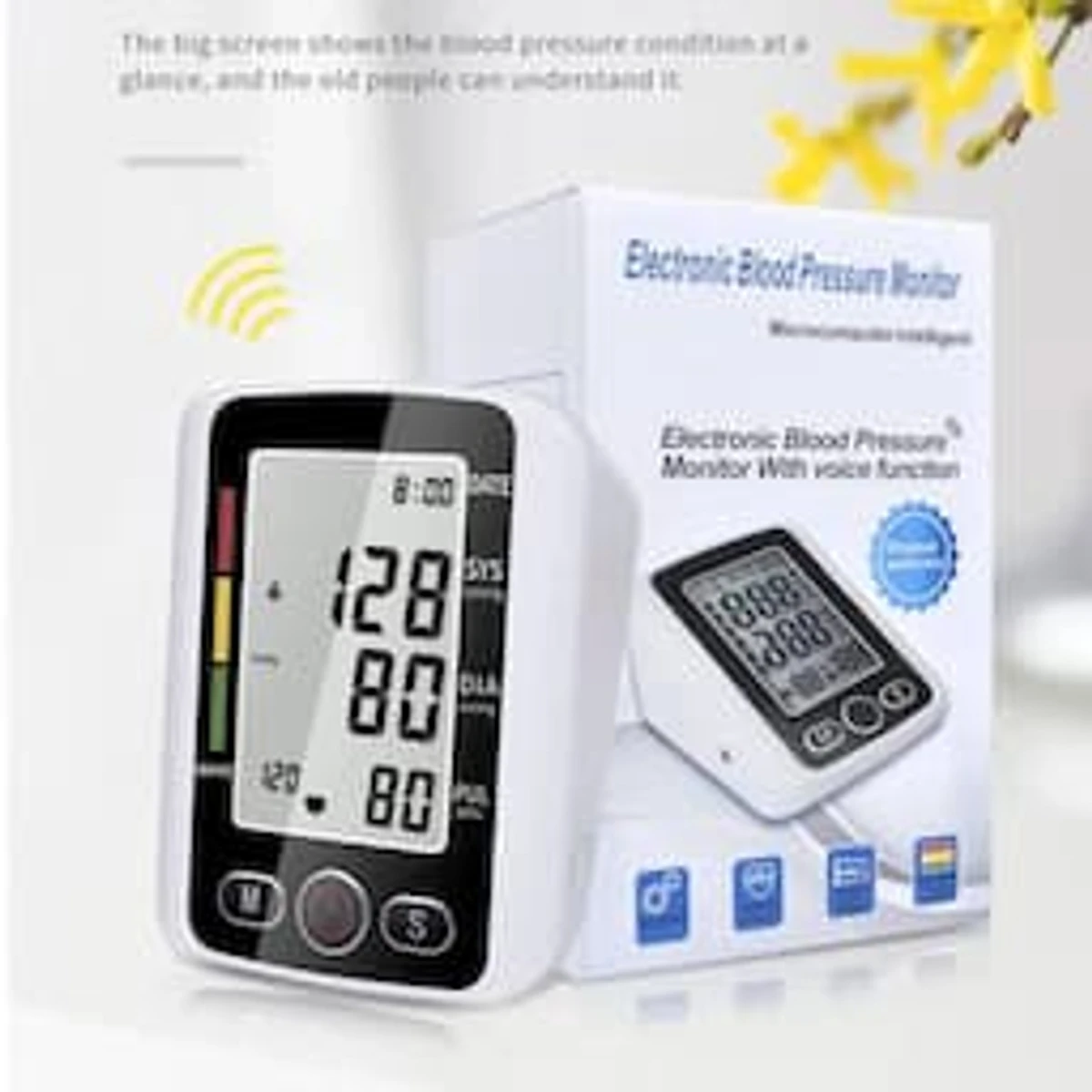 Digital Blood Pressure Monitor with Voice Function