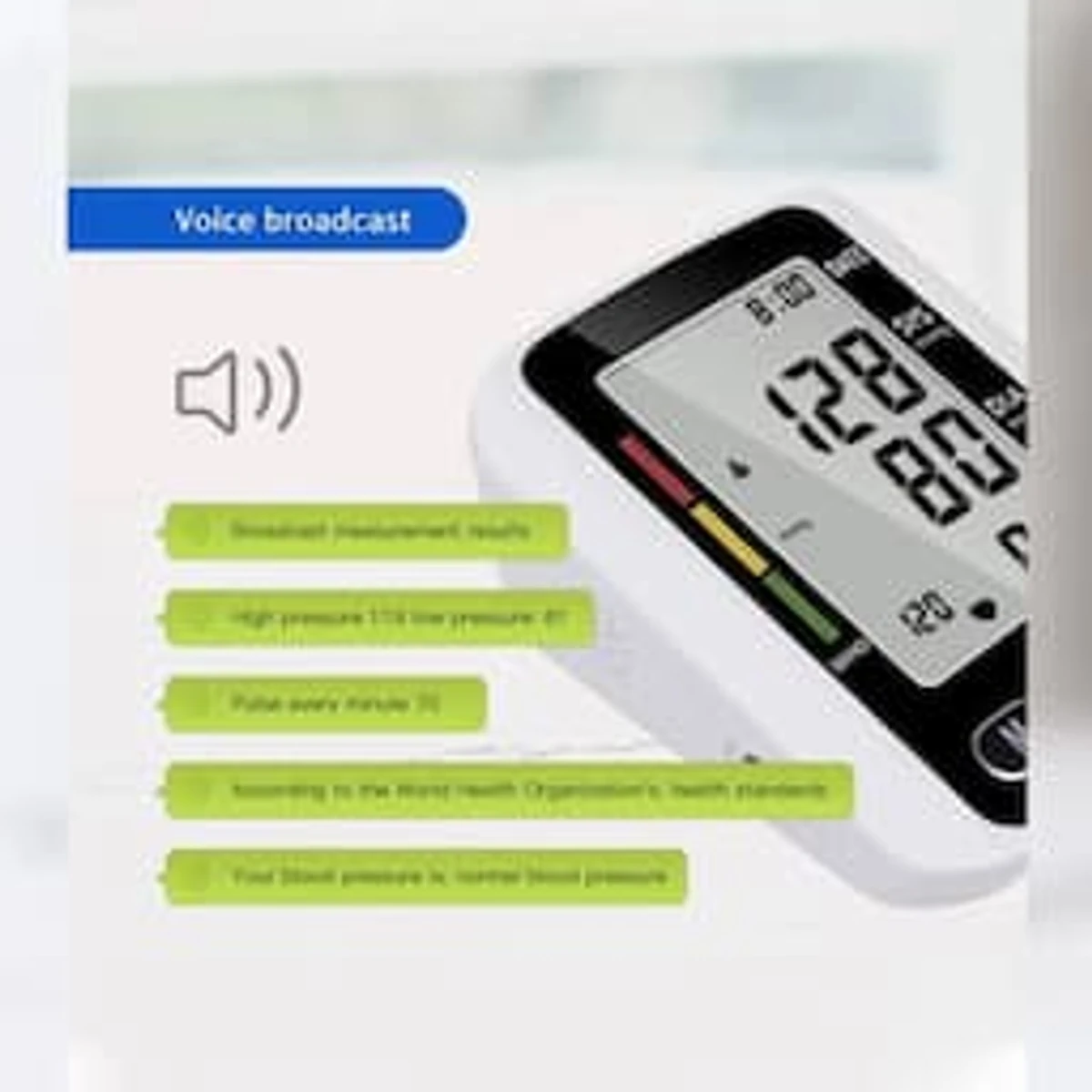 Digital Blood Pressure Monitor with Voice Function - Image 4