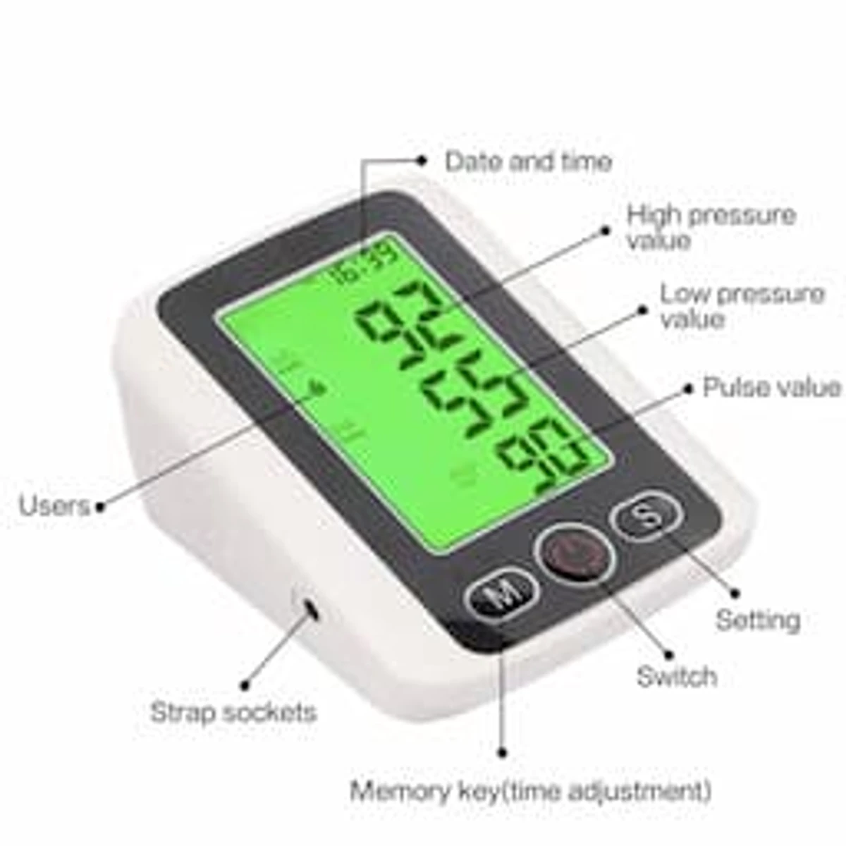 Digital Blood Pressure Monitor with Voice Function - Image 5